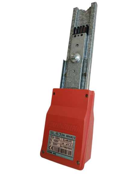 Tête d'alimentation gauche Zucchini 70601062 ip55 3l+n+pe 63a